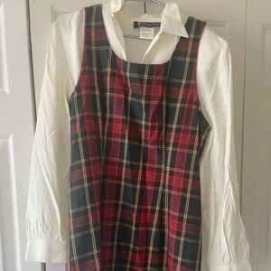 All That Jazz Plaid Dress